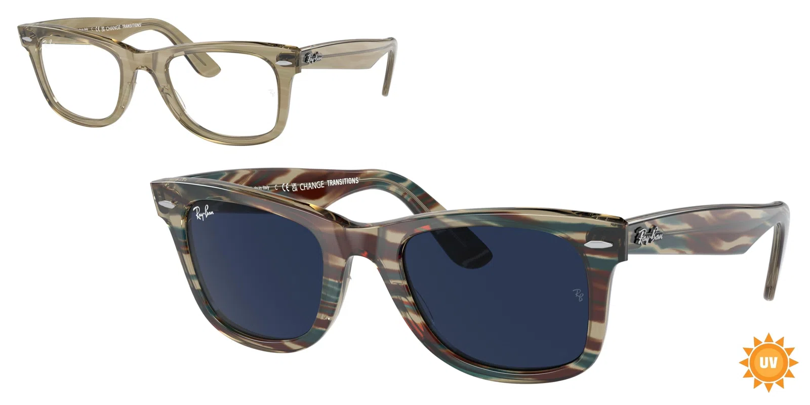 Ray-Ban Wayfarer 2140F Sunglasses - view 79